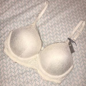Plunge “Brooke” Lace Push-up Bra